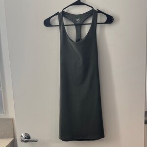 ALO Yoga Charcoal Tank Dress